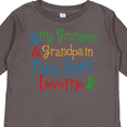thumbnail image 4 of Inktastic New York Grandma Loves Me Boys or Girls Long Sleeve Toddler T-Shirt, 4 of 5