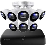 Lorex Fusion 4K 8.0-MP 12-Camera-Capable (8 Wired, 4 Fusion Wi-Fi) 2-TB DVR System with Wired Smart Deterrence Cameras (8 Camera), D881A82B-8DA8