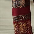 thumbnail image 3 of Mens Pants Casual Fashion Ethnic Print Elastic Waist Drawstring Pants with Pockets Loose Breathable Lightweight Wide Leg Casual Beach Pants, 3 of 5