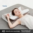 thumbnail image 3 of Graphene-Infused Gray Memory Foam Neck Support Pillow for Home Use - Adjustable Height & Weight, Spine Alignment Design, Ideal for Side Sleepers, Promotes Restful Sleep, 64x35x12cm Double-Sided, 3 of 6