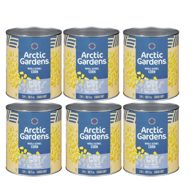 Arctic Gardens Premium Whole Kernel Corn – 2.84L (100 oz) Bulk Food Service Pack