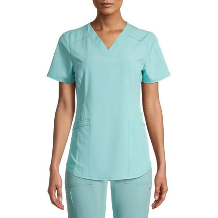 

Scrubstar Women s Seasonal Solid Active V-Neck Scrub Top