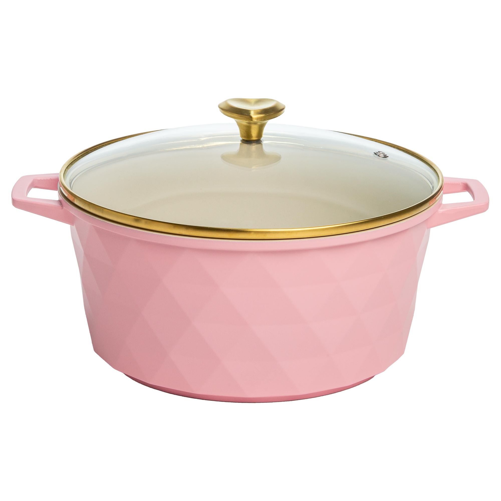 Paris Hilton 4.6-Quart Ceramic Nonstick Dutch Oven, Pink