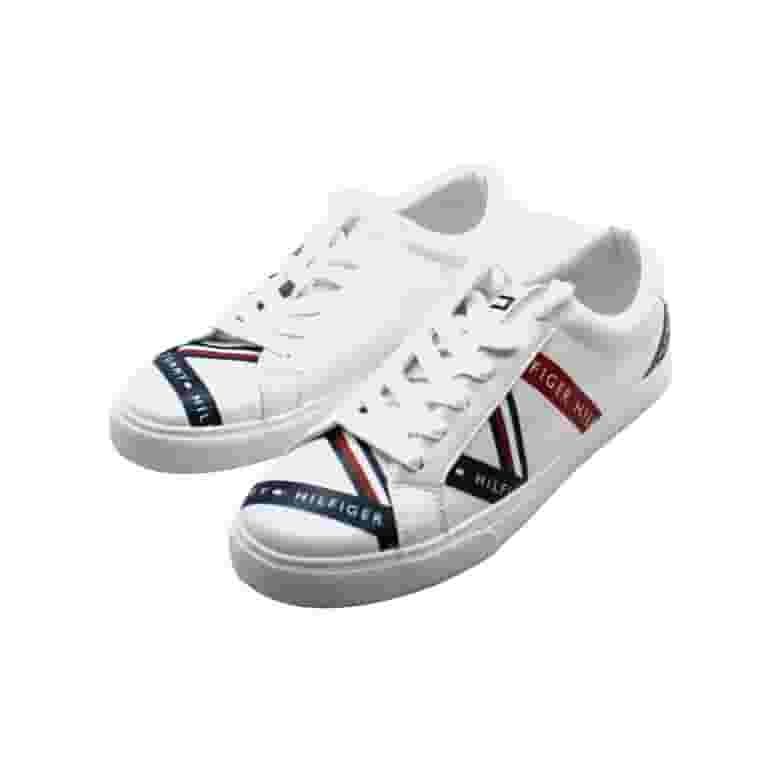 Lacen Lace Up Sneakers THロゴスニーカー Tommy Hilfiger Lacen Lacen Lace Up Sneakers THロゴスニーカー Tommy Hilfiger Lacen