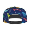 thumbnail image 4 of Balery Baseball Cap Flat Bill Hats for Men Adjustable Size for Running Workouts and Outdoor Activities All Seasons Dad Hat(Dinosaurs ), 4 of 9