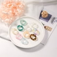thumbnail image 3 of Creative Resin Craft Rings for Decor Assorted Color 6pcs Unique Chain Modeling Friendly to Skin, 3 of 8