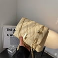 thumbnail image 2 of IELGY women's messenger bag korean style retro zipper advanced texture commuter bag suitable for work dating travel and college students back in class, 2 of 9