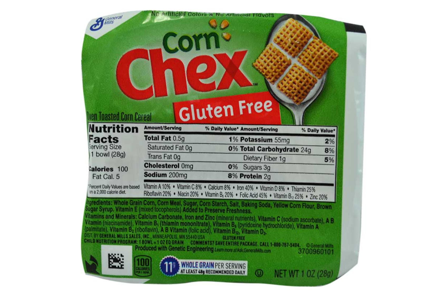 Chex Corn Bowlpak Cereal, 1 Ounce -- 96 per case.