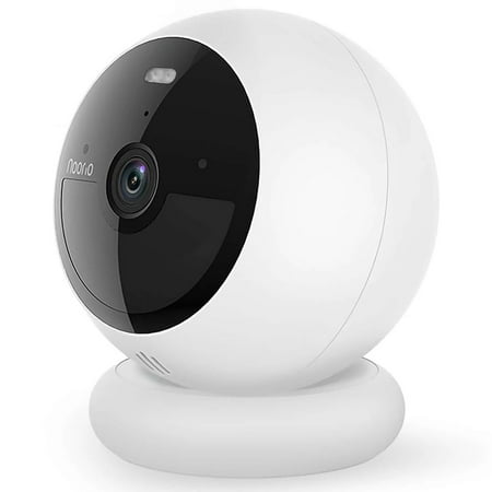 Noorio B211 Cam: Quick Setup, AI Recognition, 2K+ HD, Night Vision, Alexa-Compatible, 16GB No Monthly Fee