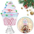 thumbnail image 5 of QHUDLV Christmas Toppers, Christmas Tree Decorations, Tree Cake Topper Year Birthday Supplies For New Party (, 5 of 9