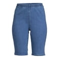 thumbnail image 4 of Real Size Women's 11" Pull On Stretch Shorts, 4 of 6