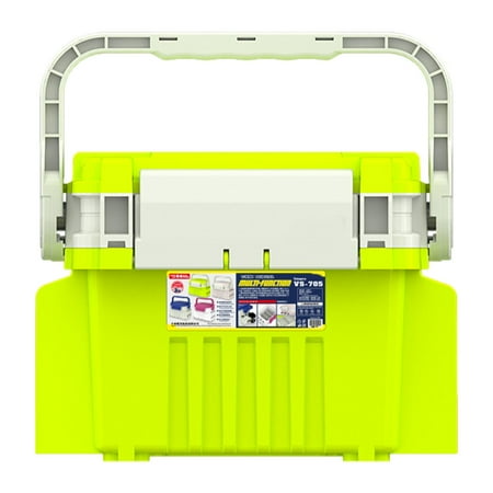 Fishing Tackle Box Fish Boxes Tackle Organizer Storage Box No Drilling Thickened Double Layered Portable Fishing Tackle Box for Fishing Accessories Tackle Storage