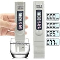 thumbnail image 5 of TDS-3 Portable Digital LCD Drinking Water Meter Tester Water Quality Meter Pen Temperature and PPM Water Purity Tester 0-9990 PPM Drinking Water Hydro, 5 of 5