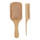 thumbnail image 2 of Cepillo De Paleta Y Peine Para Cola, Cepillo De Madera Y Peine Para Cola Resistente Para Mujeres Entusiastas De La Peluquería, 2 of 7
