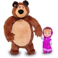thumbnail image 6 of Masha and the Bear Masha & The Bear Plush & Figure Set, 6 of 6