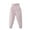 Pink, variant on Zwiiyzr Toddler 3-5T Girls Boys Casual High Waist Sweatpants Solid Color Closed Bottom Casual Pants Beige