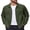 Dark Green, variant on Men's Polar Fleece Shacket Long Sleeve Casual Button Down Shirt Jacket with Pockets