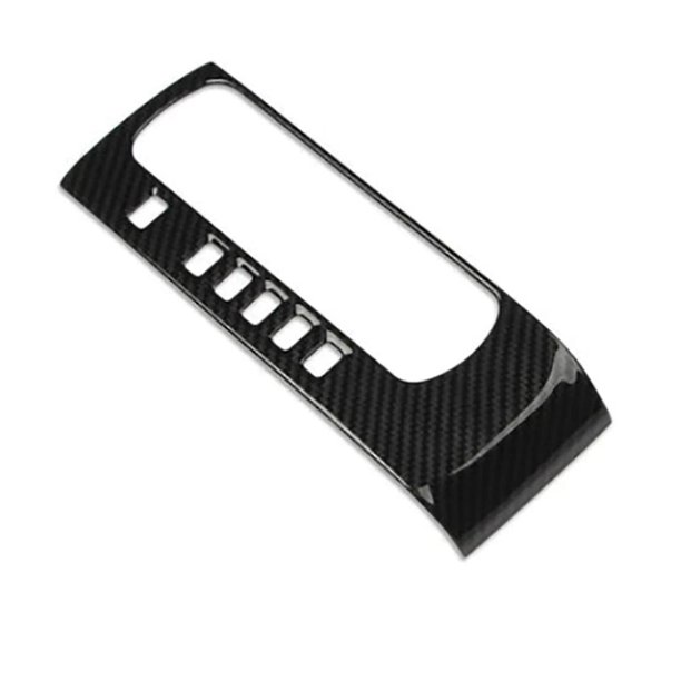 Cubierta de moldura de panel de cambio de marchas de fibra de carbono para 10.º 2016 2017 2018 2019 2020 2021 (LHD)