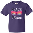 thumbnail image 3 of Inktastic Beach Please Sunglasses Gift Youth T-Shirt, 3 of 5