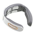 thumbnail image 1 of Graflsoa 4-Head Neck Massager with 42℃ Heat Therapy, 6 Massage Modes, 9 Intensity Levels, 15-Min Timer, Rechargeable (White), 1 of 6