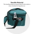 thumbnail image 3 of Soidarity Bolsa enfriadora para beber vino, gran capacidad, impermeable, multibolsillo, con cremallera térmica, para viajes de Camping Kits de desorden para acampar Vino rojo, 3 of 6