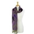 thumbnail image 4 of Paisley Pattern Tow Layered Woven Pashmina Shawl Scarf Wrap Stole, 4 of 4