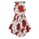 thumbnail image 2 of Más el tamaño de ojo de la cerradura de las lentejuelas de la impresión floral sin mangas Rosegal Camisetas sin mangas de talla grande, 2 of 5
