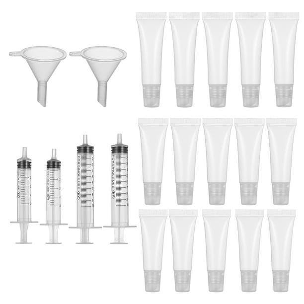 Andoer - Andoer Lip Gloss Tubes Clear Empty Lip Balm Containers Empty Lipstick Tube With Syringe Refillable Soft Lipgloss Squeeze Tubes for DIY Cosmetic Makeup(Transparent) - Walmart.com - Walmart.com Andoer - Andoer Lip Gloss Tubes Clear Empty Lip Balm Containers Empty Lipstick Tube With Syringe Refillable Soft Lipgloss Squeeze Tubes for DIY Cosmetic Makeup(Transparent) - Walmart.com - Walmart.com