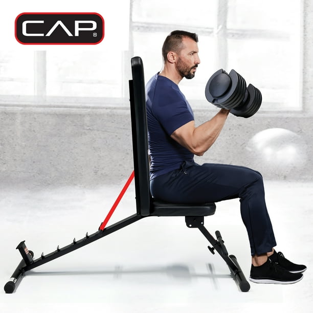 CAP Multi Purpose (Foldable) Utility FID Weight Bench - Walmart
