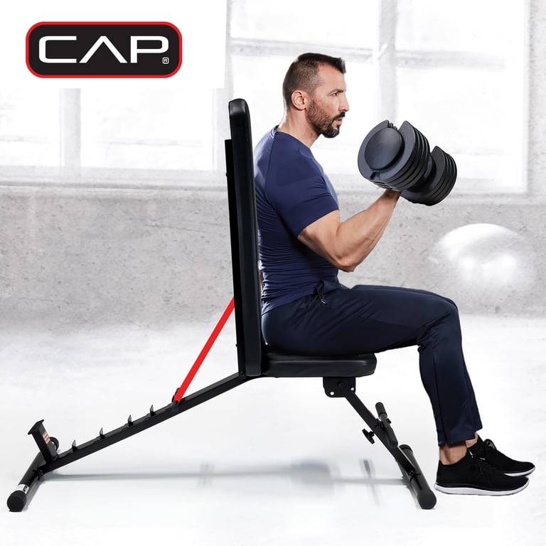 CAP Multi Purpose (Foldable) Utility FID Weight Bench - Walmart.com