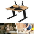 thumbnail image 3 of 200kg/440.92lbs Rectangle MDF Router Table with Tabletop, Woodworking Router Table, 3 of 15