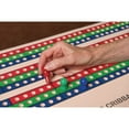 thumbnail image 5 of S&S Worldwide Jumbo 34" Long Foam Cribbage Board.  2-Piece Board Locks Together to Form a Huge 34" x 14-1/5" x 1" thick 3 Track Board.  Includes 12 Easy to Grasp Pegs.  Perfect for Seniors., 5 of 6