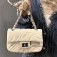 thumbnail image 4 of Bolso de hombro con cadena,Bolso de cadena para mujer Mini bolso con cadena Mini bolso de hombro Características de vanguardia, 4 of 8
