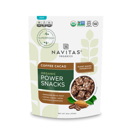 Navitas Organics Coffee Cacao Power Snacks, 16 oz.