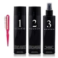 thumbnail image 2 of Jon Renau Argan Smooth Human Hair Care (Shampoo, Conditioner, Thermal Spray and Wig Brush), 2 of 6
