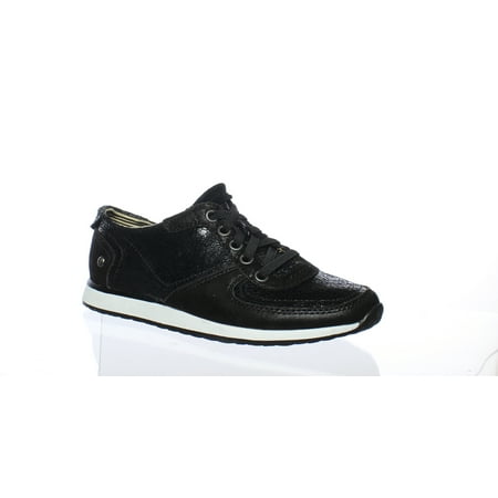 Hush Puppies Womens Chazy Dayo Black Fashion Sneaker Size 5.5