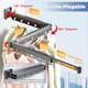 thumbnail image 4 of Ulable tendedero Plegable para Ropa Pared,Tendederos Plegable de Pared 3 Brazos,tendederos retractiles Exterior,tendedero retractil,Perchero Extensible de para Interior y Exterior, 4 of 8
