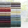 thumbnail image 6 of Madison Park 8-Piece Luxury Cotton Towel Set, 800GSM Bath Towels, Ultra Soft & Absorbent, Mocha, 6 of 7