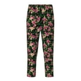 thumbnail image 2 of Disketp Rose Flowers for Teenagers' Pajama Pants ,Lounge Pants Teen joggers Ideal for Home, School, or Sports-Large, 2 of 6