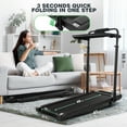 thumbnail image 7 of Simpfree 3 in 1 Under Desk Treadmill with Removable Desk, Walking Pad with Height Adjustable Armrests, LED Touch Screen, Remote Control, 0.5-7.5 mph, 7 of 7