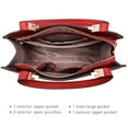 thumbnail image 5 of Dasein Women Large Satchel Handbag Shoulder Purse top Handle Work Bag Tote with Matching Wallet, 5 of 8