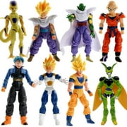 J&G 8PCS Dragonball Z Dragon Ball DBZ Joint Movable Action Figures Toy Set Xmas Kid
