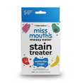 thumbnail image 3 of Miss Mouth's Messy Eater Stain Treater Wipes for Baby & Kids, 5 Pack, Newborn & Baby Essentials, Stain Remover for Food, Grease, Coffee & More, Gentle on Laundry, Fabric & Underwear, 3 of 12