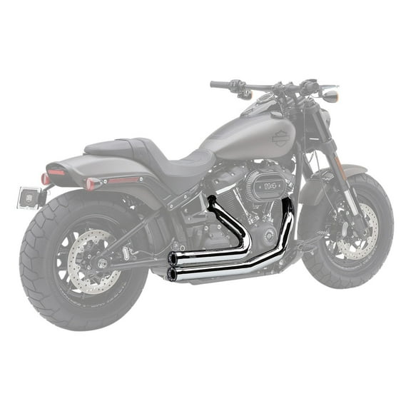 Cobra Speedster Shorts Race Pro Chrome Exhaust System w/Satin Black Tips (6794)