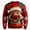 Red1, variant on Telankuip Christmas Sweatshirts for Men Xmas Reindeer Pattern Long Sleeve Crew Neck Pullover Tops Trendy Knit-Like Funny 3D Print Relaxed Fit Outwear for Holiday Party Red2 XL