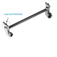 thumbnail image 2 of destyer Adjustable Copper Shower Head Extension Arm High Polished Water Point Brass Polished Extender Hardware, 2 of 7