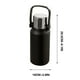 thumbnail image 3 of Acero inoxidable termoaislado, taza de agua con separador de té, 800ml, portátil para deporte al aire libre, aislada, de 316, para camping, para viaje, apta para exterior, plegable, de, 3 of 9