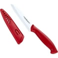 thumbnail image 6 of Cook N Home 9-Piece Ceramic Knife Set with Sheaths, Multicolor, 6 of 7