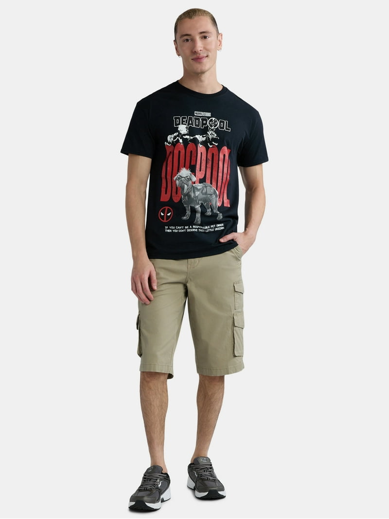 George Men's & Big Men's Messenger Cargo Shorts, 14