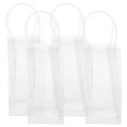 thumbnail image 5 of 4 bolsas transparentes de mano multifunción para botellas de vino y champán., 5 of 5